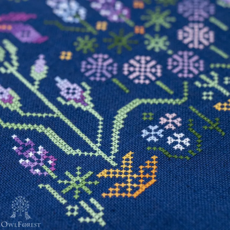 Схема для вышивания «Ирисы»