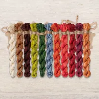 Набор ниток OwlForest для схемы «Борщ» (DMC)