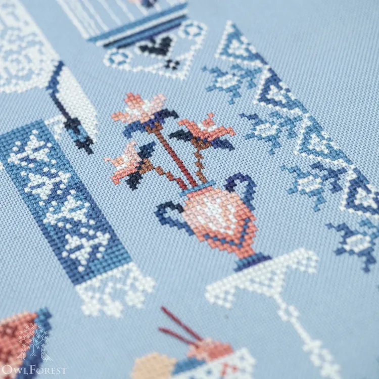 Схема для вышивания «Фея будуарная» 