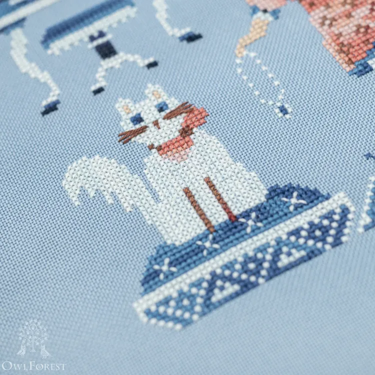 Схема для вышивания «Фея будуарная» 