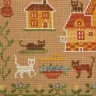 Схема для вышивания «Город котов» 