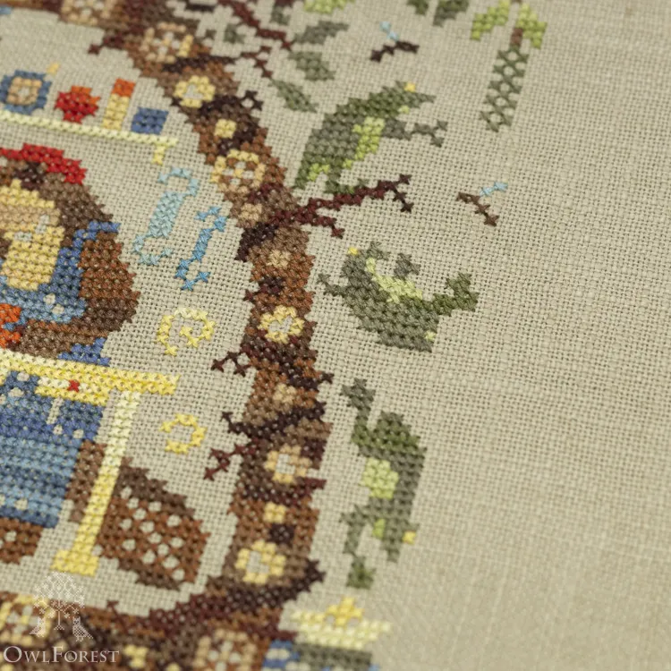 Электронная схема «Лесные домишки. Бобры»