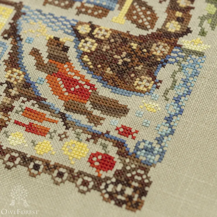 Электронная схема «Лесные домишки. Бобры»