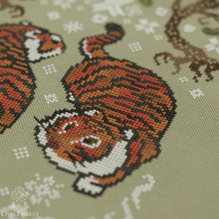 Электронная схема «Ягодные тигры»