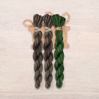 Набор ниток OwlForest для схемы «Воспоминания об охоте» (DMC)