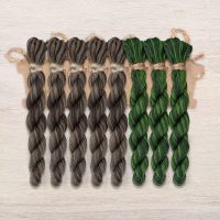 Набор ниток OwlForest для схемы «Воспоминания об охоте» (DMC)