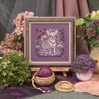 Схема для вышивания «Шустрый хвост» 