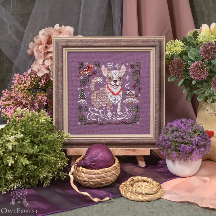 Схема для вышивания «Шустрый хвост» 