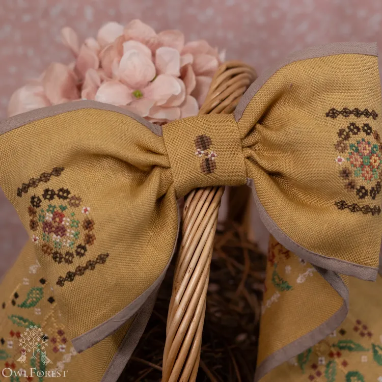 Электронная схема «Бант Кофейный»