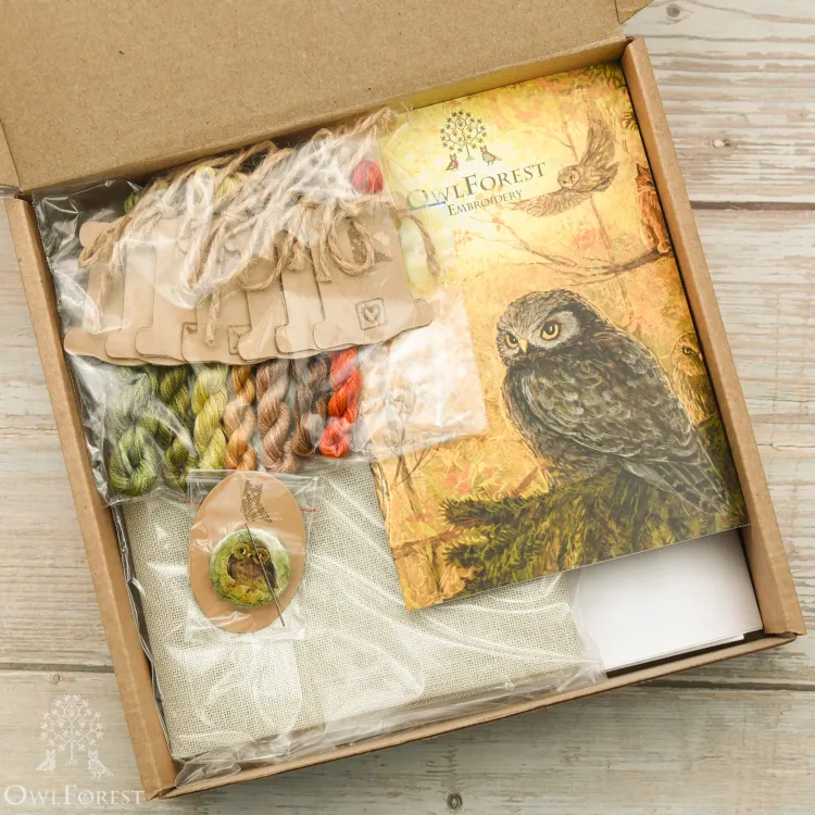 Набор для вышивания «Совиный лес»