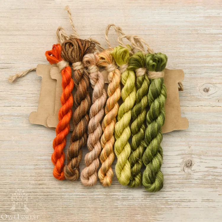 Набор для вышивания «Совиный лес»