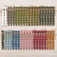 Набор ниток OwlForest для схемы «Вечноцветущий сад» (ПНК)