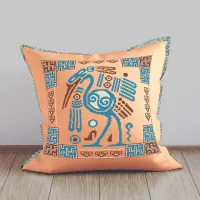 Печатная схема для вышивания «Индейские мотивы. Цапля» 3 цвета