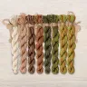 Набор ниток OwlForest для схемы «Лесной орех» (DMC)