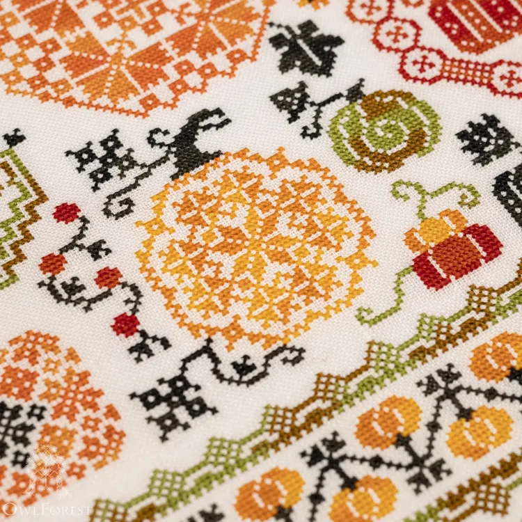 Схема для вышивания «Тыквенный квакер»