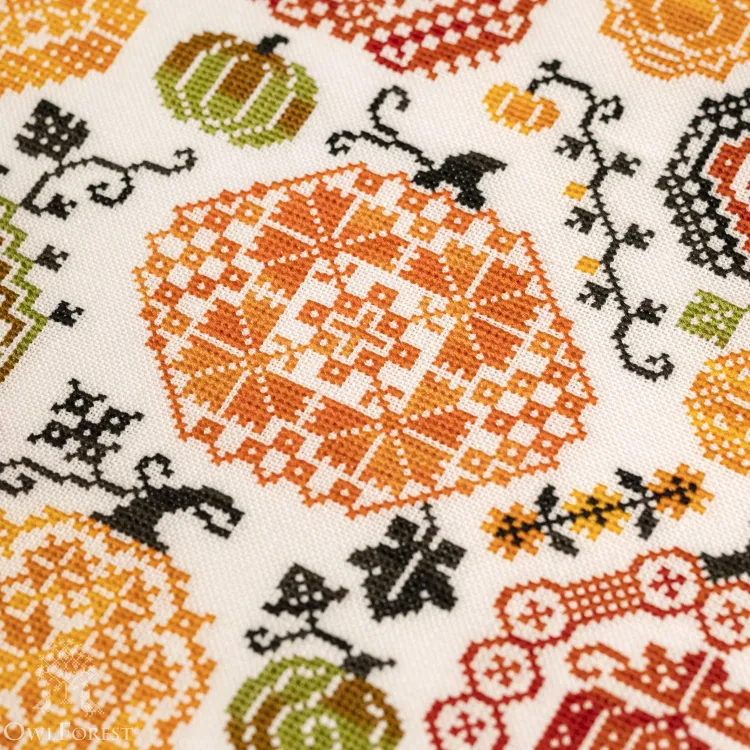 Схема для вышивания «Тыквенный квакер»