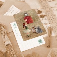 Открытка «Почтовые совы»