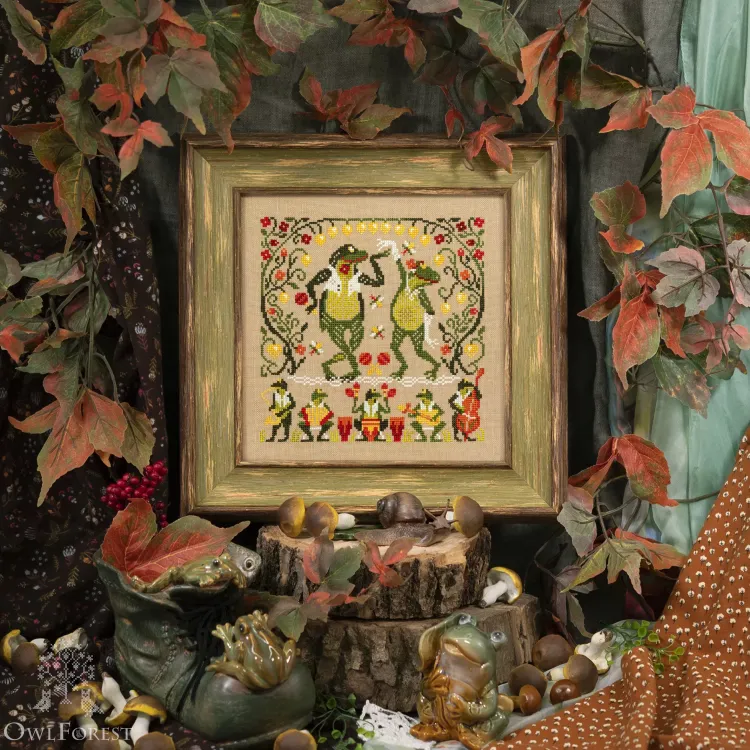 Набор для вышивания «Ночное танго» 