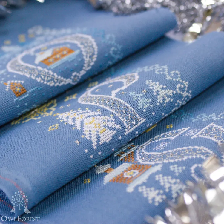 Буклет со схемами флажков «С Рождеством Христовым!» и «С Новым Годом!»