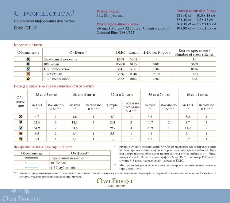 Буклет со схемами флажков «С Рождеством Христовым!» и «С Новым Годом!»