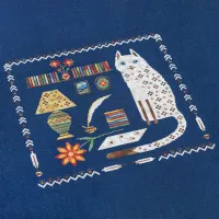 Электронная схема «Кот и поэзия»