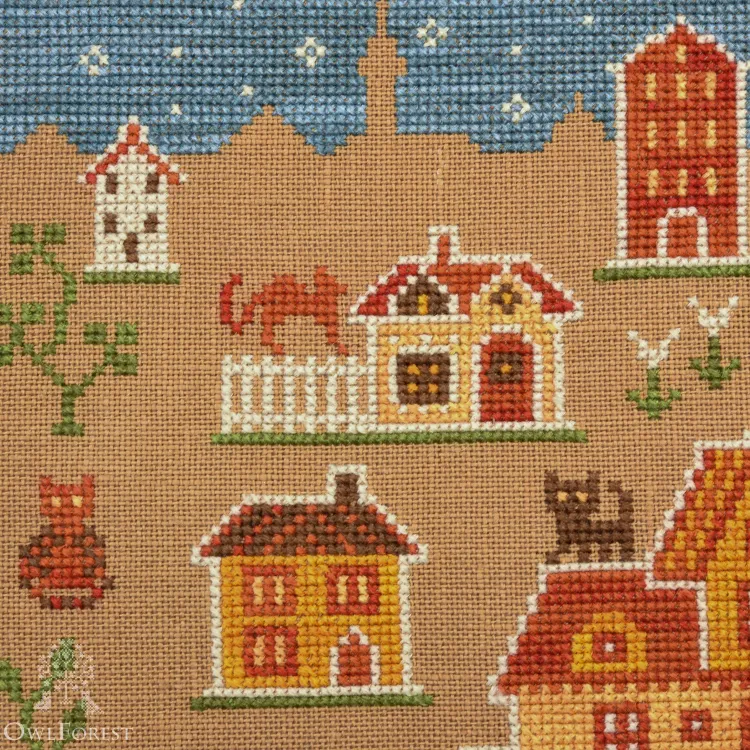 Электронная схема «Город котов»