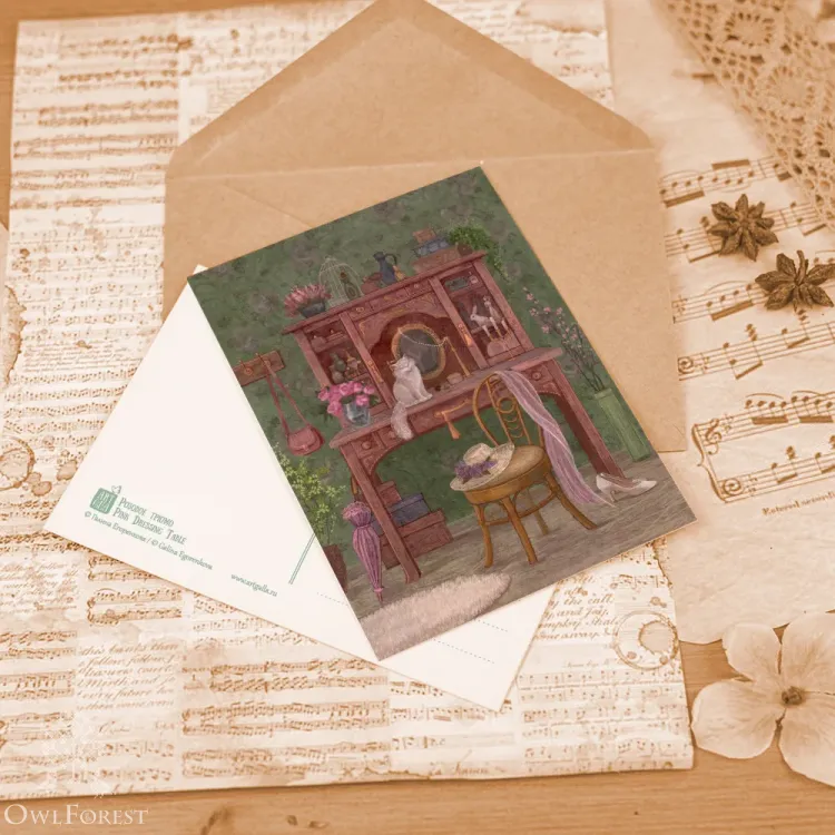 Набор открыток «Тёплые коты»