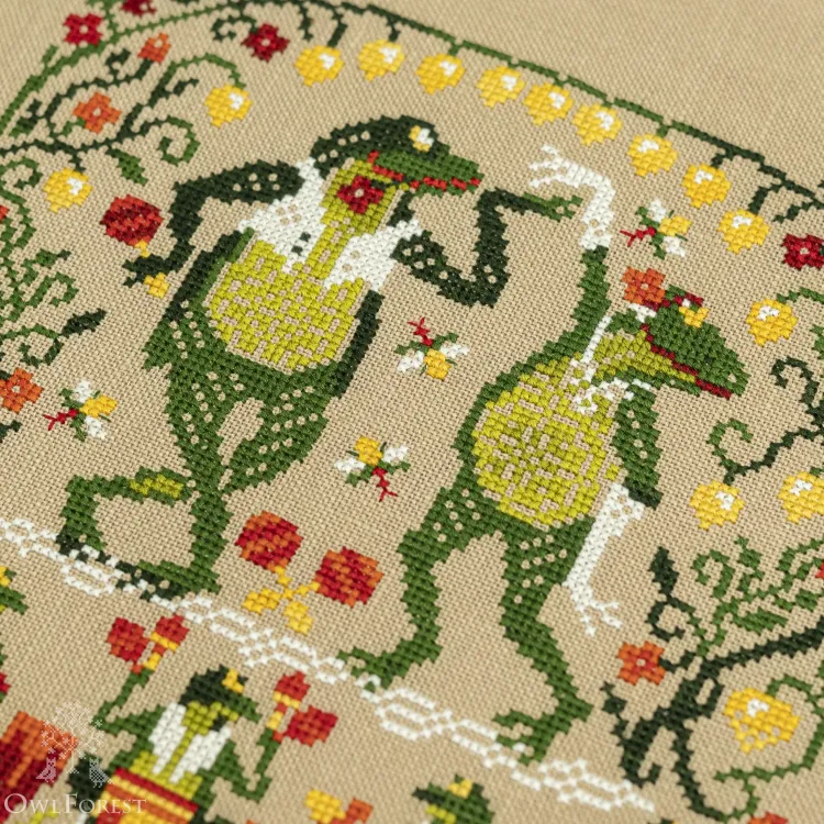 Схема для вышивания «Ночное танго» 