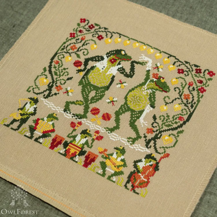 Схема для вышивания «Ночное танго» 