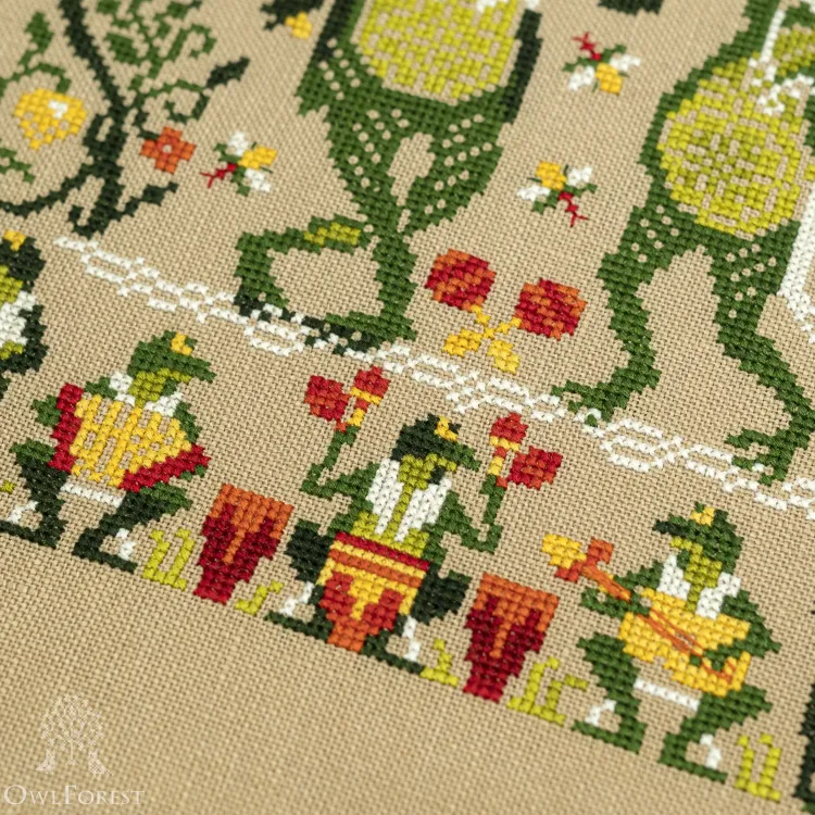 Схема для вышивания «Ночное танго» 