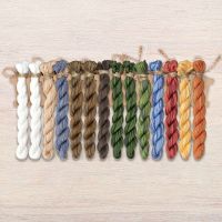 Набор ниток OwlForest для схемы «Красная шапочка» (ПНК)