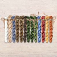 Набор ниток OwlForest для схемы «Красная шапочка» (ПНК)