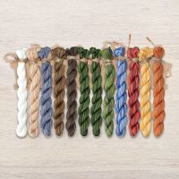 Набор ниток OwlForest для схемы «Красная шапочка» (ПНК)