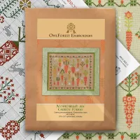 Схема для вышивания «Морковный лес»