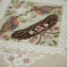 Схема для вышивания «Кружевные птички. Зарянки»