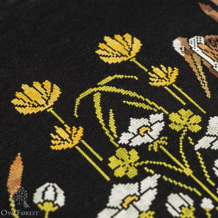 Схема для вышивания «Тихая заводь. Ночь» 