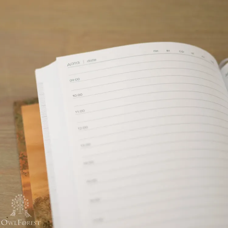 Ежедневник «Еноты-рукодельники»