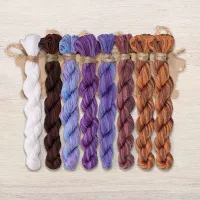 Набор ниток OwlForest для схемы «Колыбельная» (DMC)