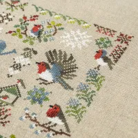 Схема для вышивания «Малиновки»