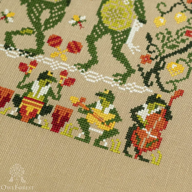 Электронная схема «Ночное танго» 