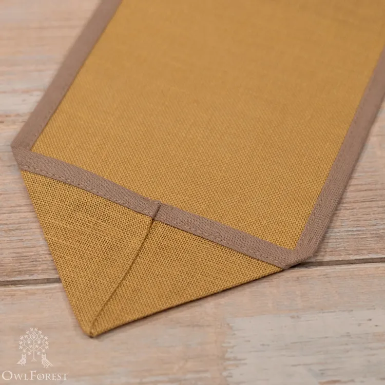 Тканевая заготовка для схемы «Бант Кофейный»