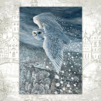 Открытка «Принцесса пушистых снежинок»