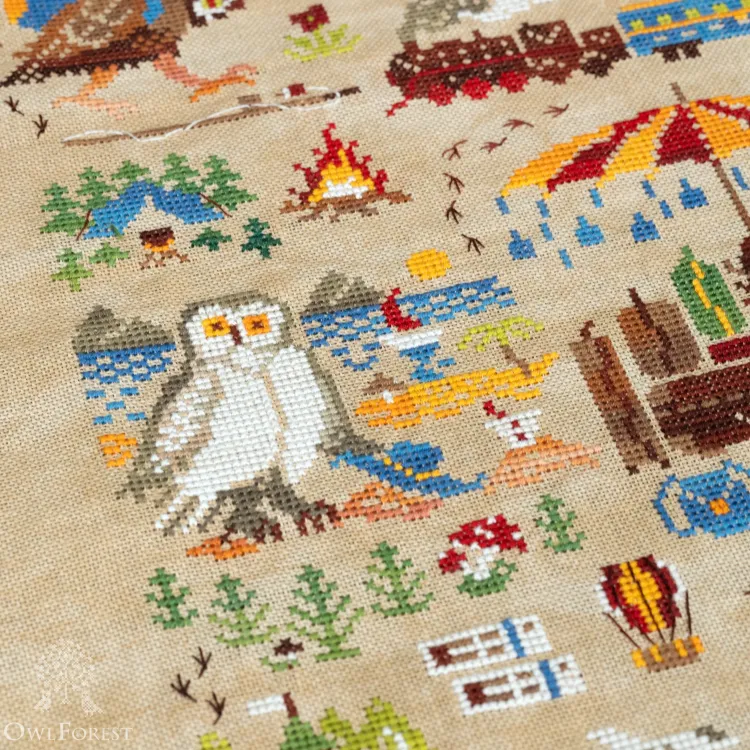 Электронная схема «Совы-путешественницы»