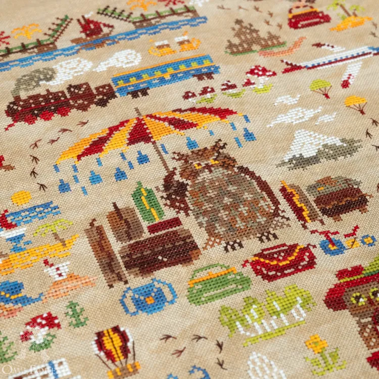 Электронная схема «Совы-путешественницы»