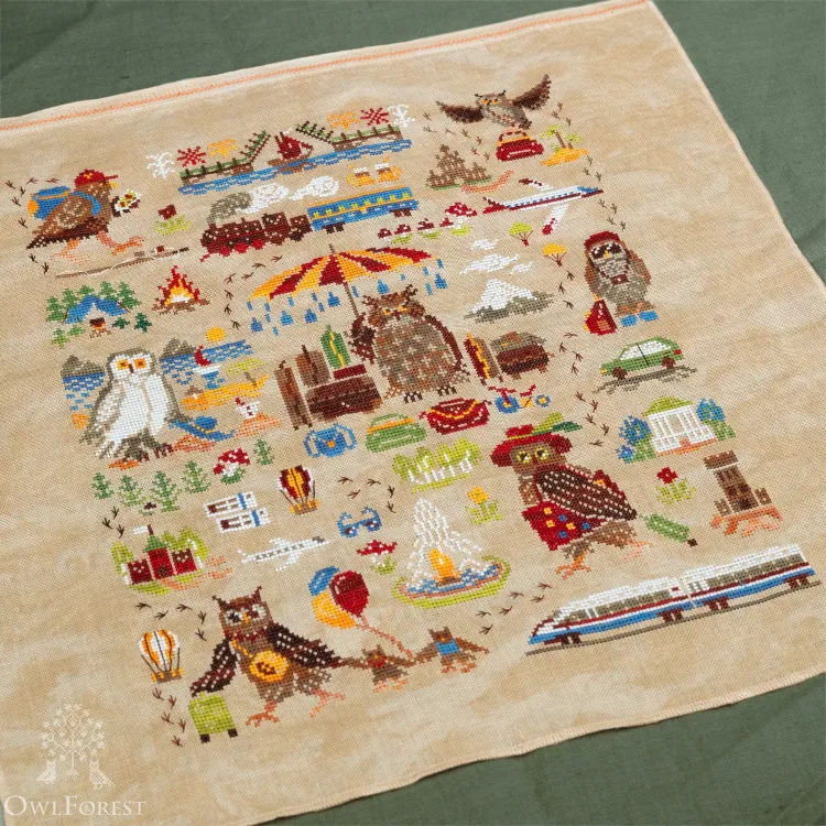 Электронная схема «Совы-путешественницы»