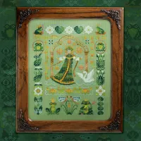 Набор для вышивания «Лягушки-царевны»