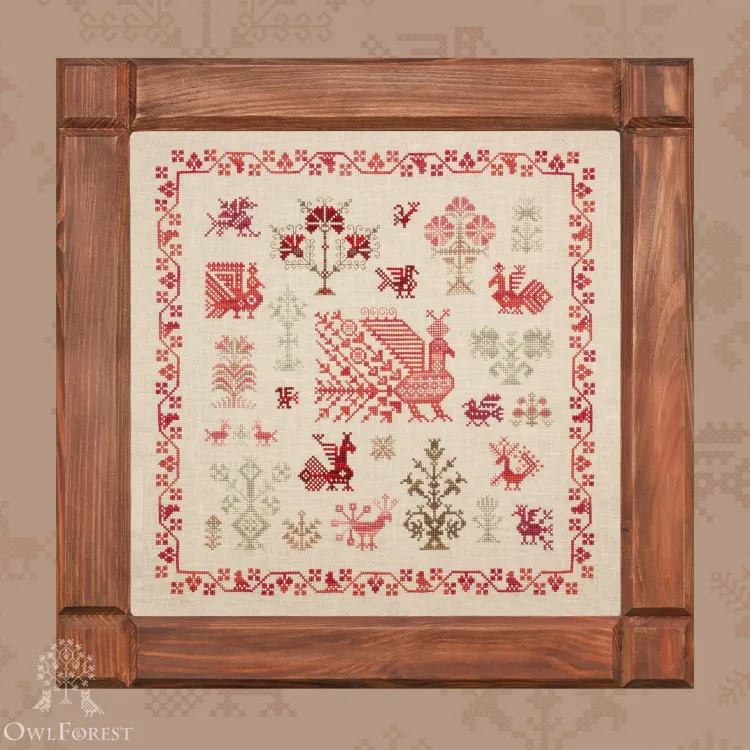 Электронная схема «Птичка-пава»