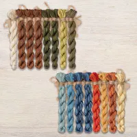 Набор ниток OwlForest для схемы «Уха» (DMC)