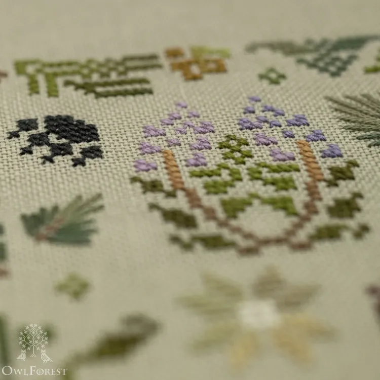 Схема для вышивания «Медвежий бор» 