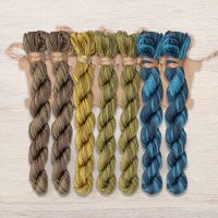 Набор ниток OwlForest для схемы «Хранители Дивного сада» (DMC)